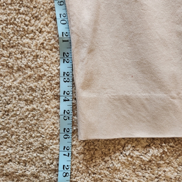 Soft Surroundings Supurla straight ankle pants Size Large Color khaki - Picture 9 of 11